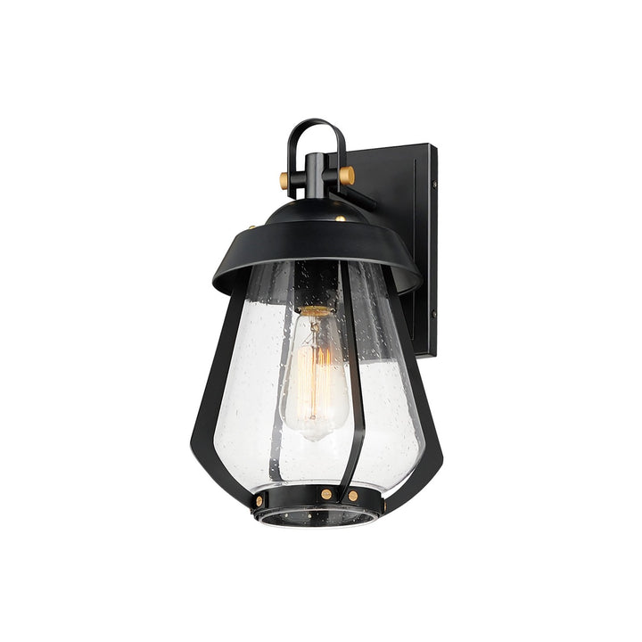 Maxim Lighting 30622CDBKAB  Mariner Outdoor Black / Antique Brass