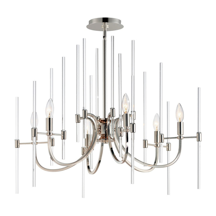 Maxim Divine 38407CLPN Chandelier Light - Polished Nickel
