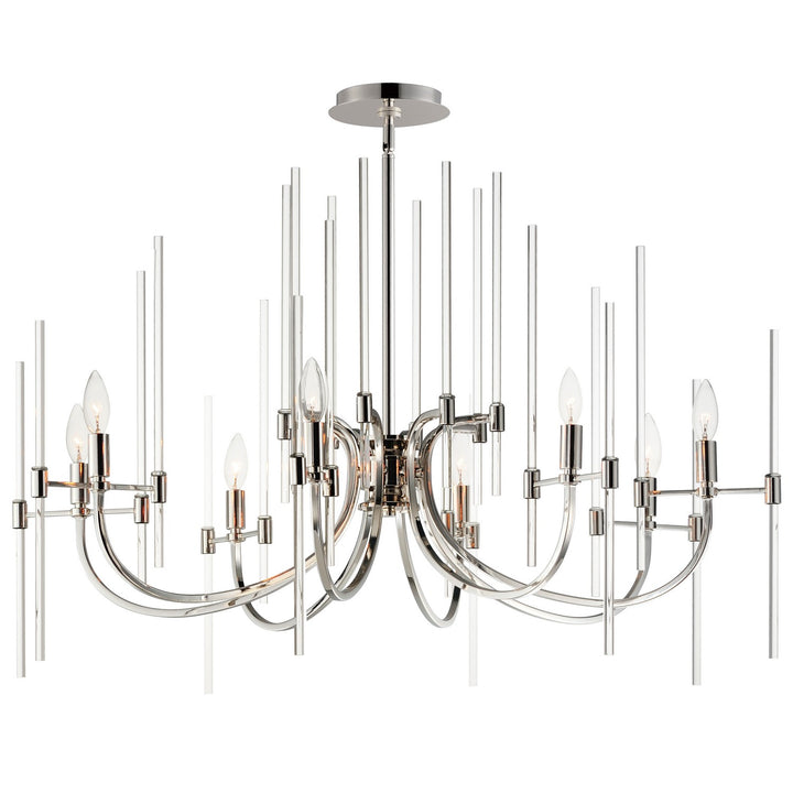 Maxim Divine 38408CLPN Chandelier Light - Polished Nickel