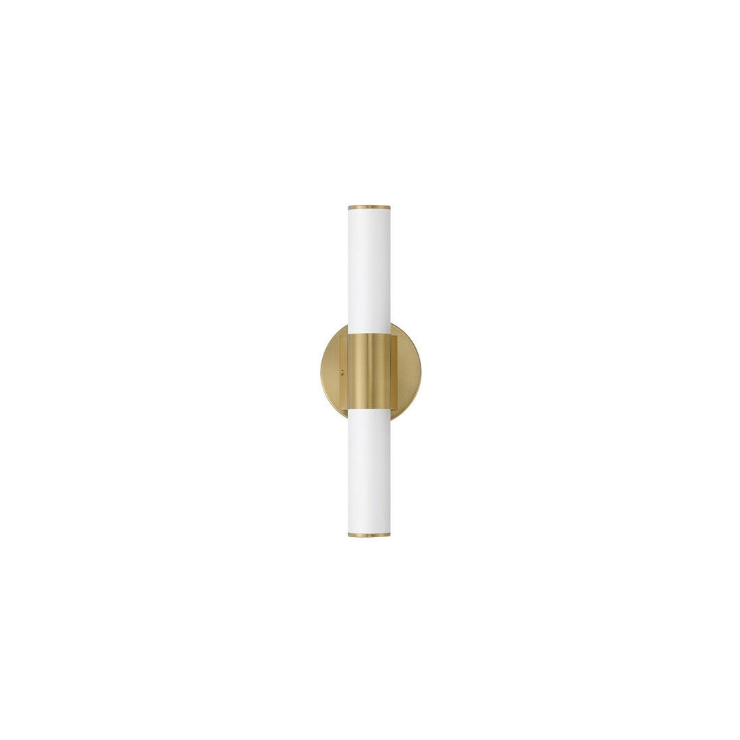 Maxim Tubo 52500WTNAB Bath Vanity Light 6 in. wide - Natural Aged Brass