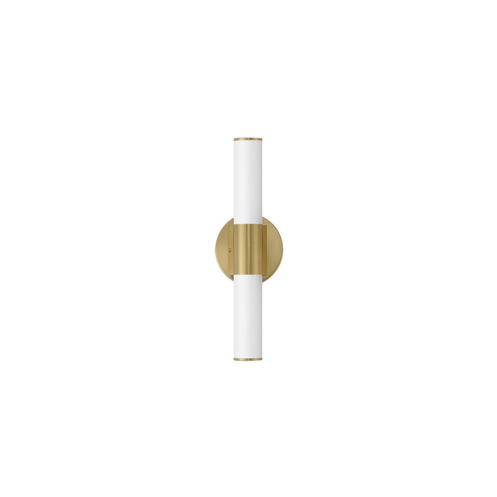 Maxim Tubo 52500WTNAB Bath Vanity Light 6 in. wide - Natural Aged Brass