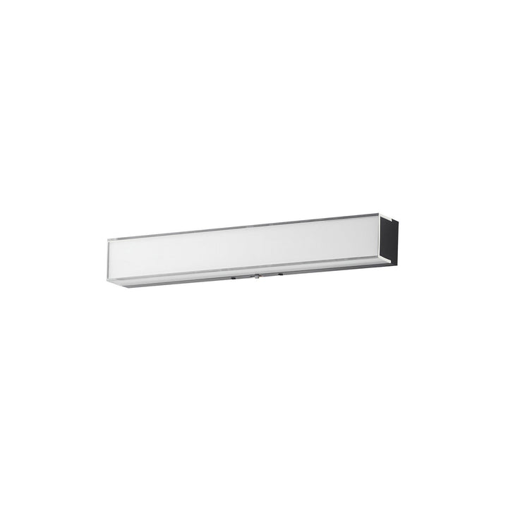 Maxim Edge 59000CLFTBK Bath Vanity Light 5 in. wide - White