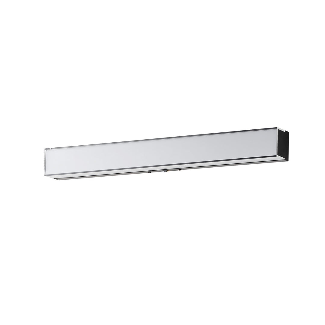 Maxim Edge 59002CLFTBK Bath Vanity Light 5 in. wide - Black