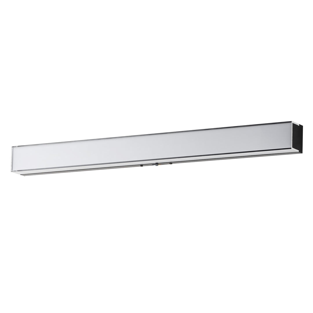 Maxim Edge 59004CLFTBK Bath Vanity Light 5 in. wide - Black