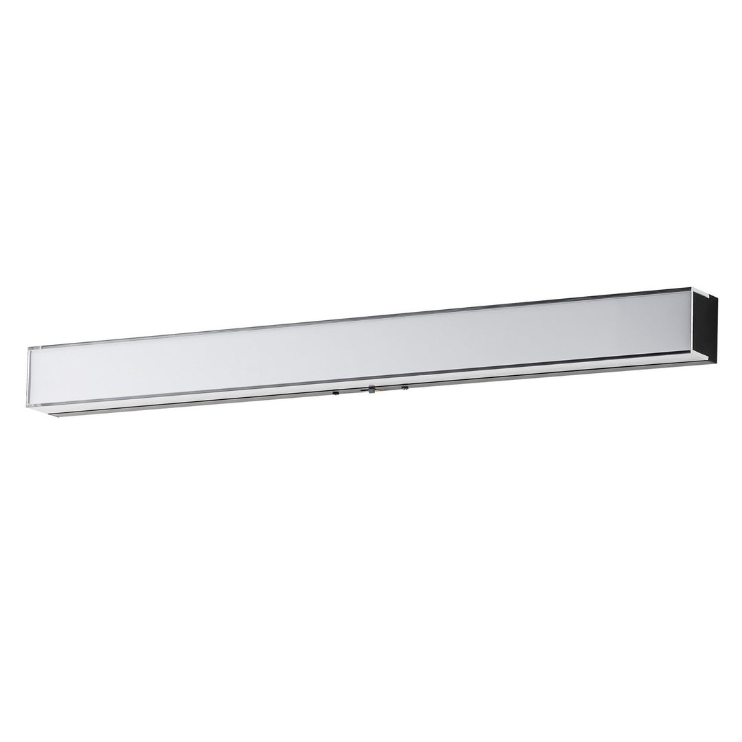 Maxim Edge 59004CLFTBK Bath Vanity Light 5 in. wide - Black