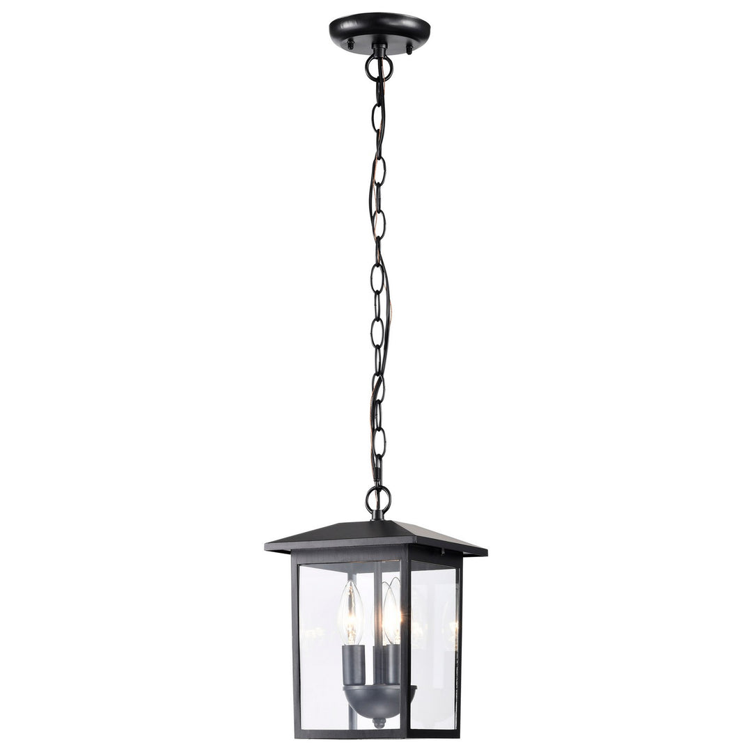 Nuvo Lighting 60-5933 Jamesport Three Light Outdoor Hanging Lantern Outdoor Black