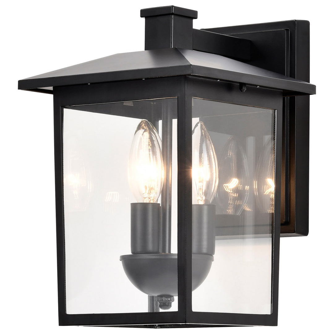 Nuvo Lighting 60-5934 Jamesport Three Light Outdoor Wall Lantern Outdoor Black