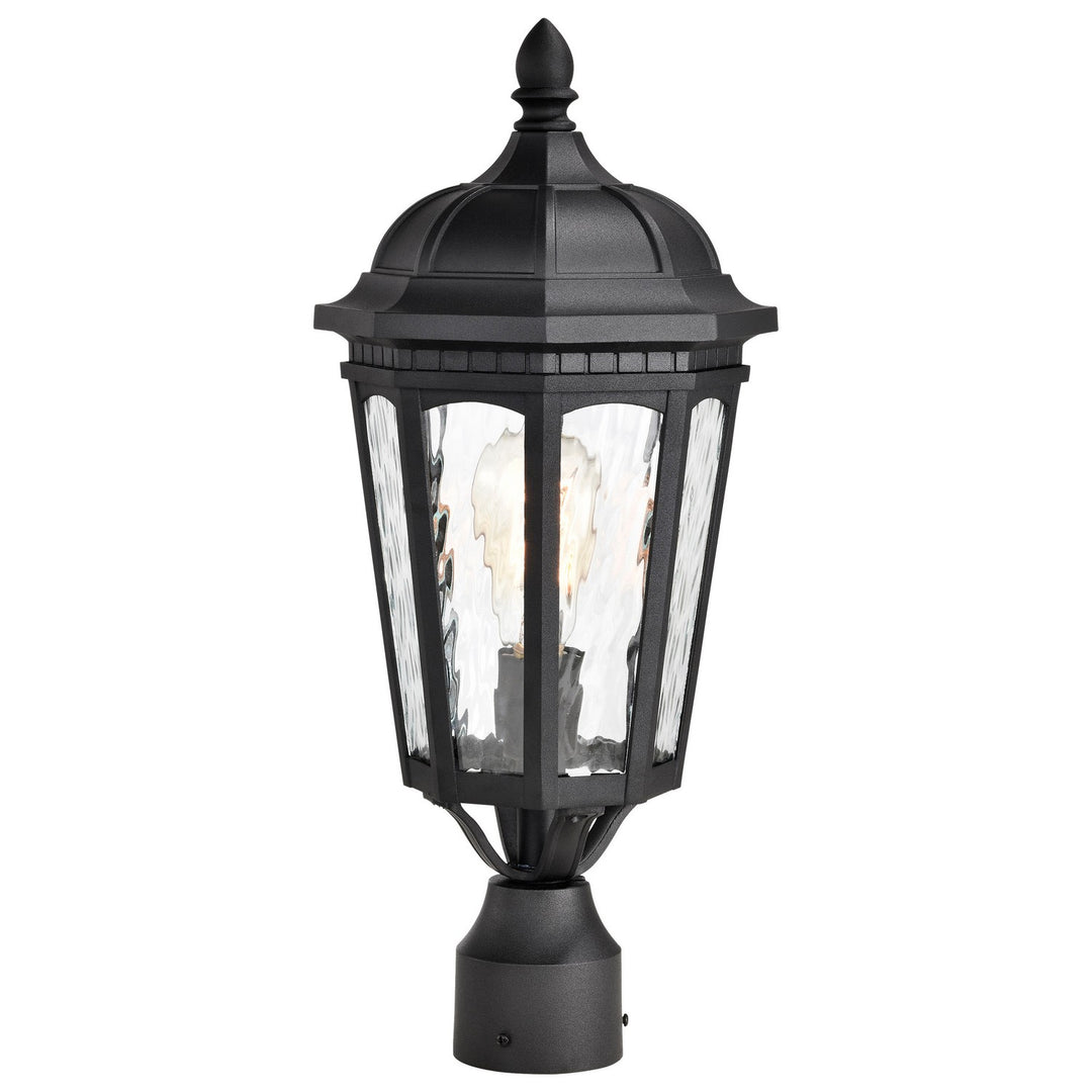 Nuvo Lighting 60-5943 East River One Light Outdoor Post Lantern Outdoor Black
