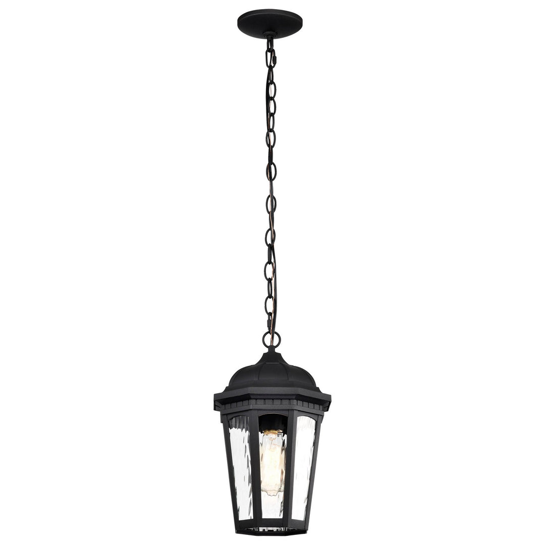 Nuvo Lighting 60-5944 East River One Light Outdoor Hanging Lantern Outdoor Black