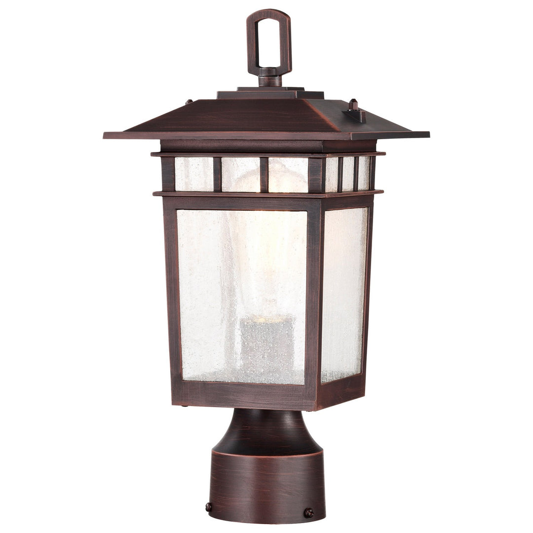 Nuvo Lighting 60-5955 Cove Neck One Light Outdoor Post Lantern Outdoor Bronze / Dark