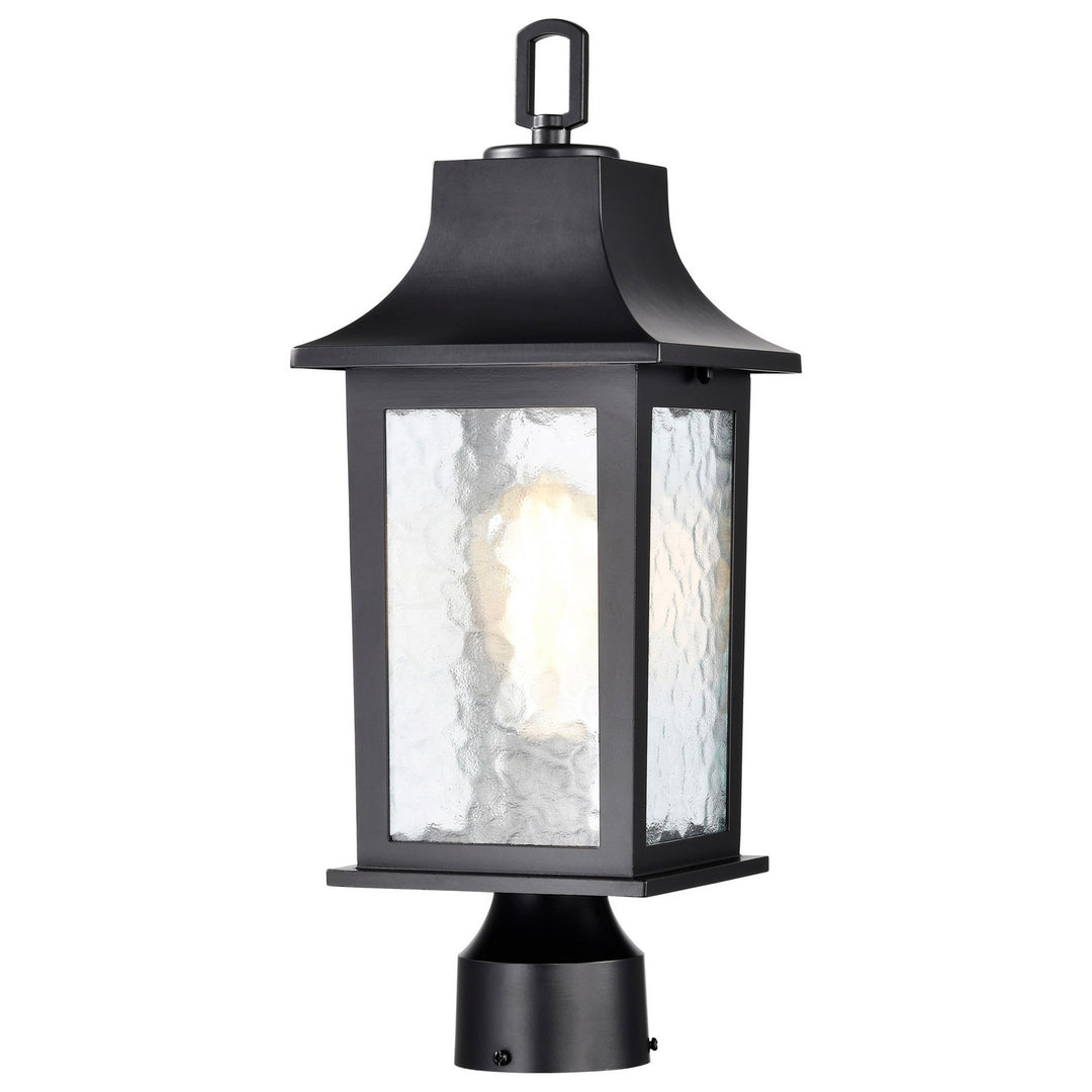 Nuvo Lighting 60-5957 Stillwell One Light Outdoor Post Lantern Outdoor Black