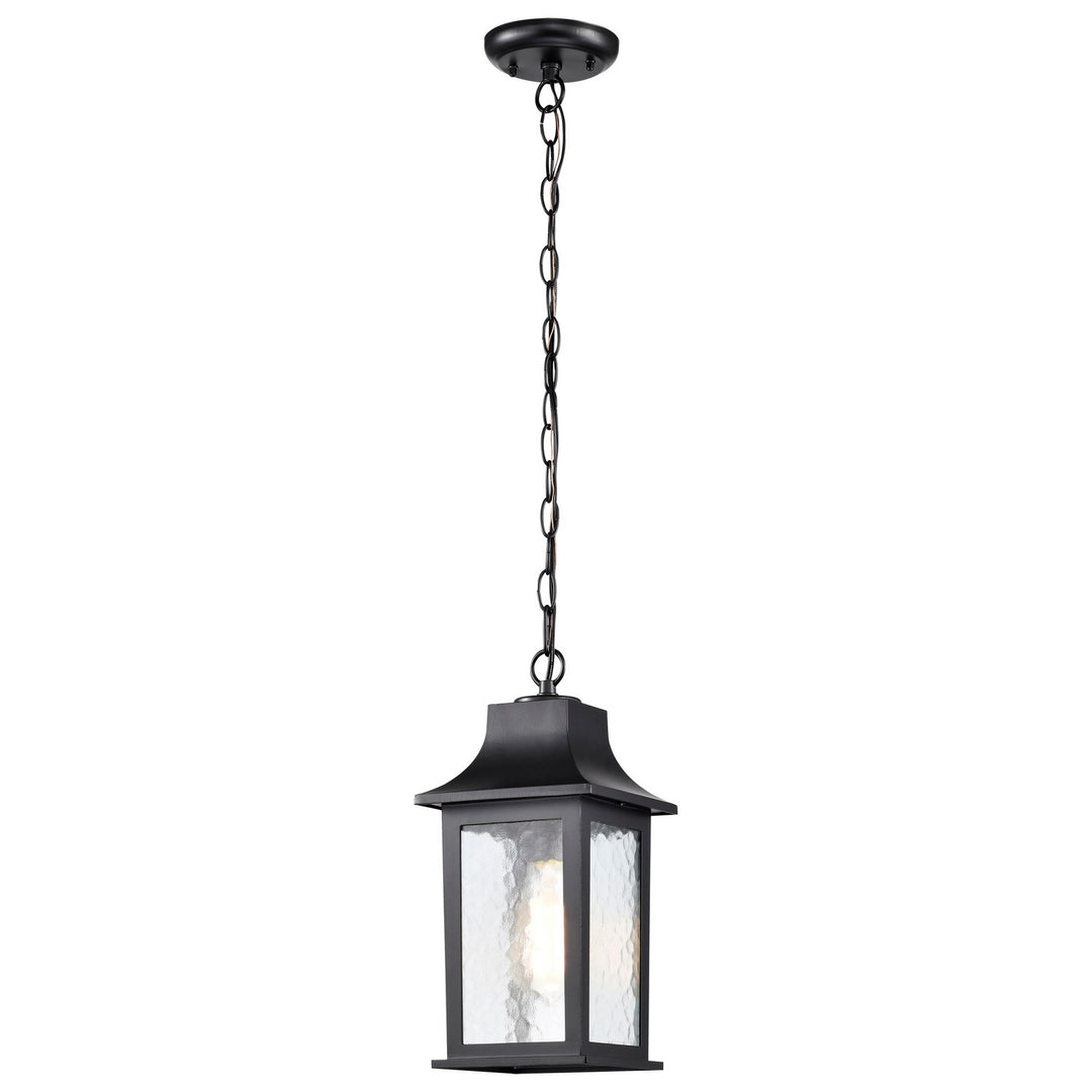 Nuvo Lighting 60-5958 Stillwell One Light Outdoor Hanging Lantern Outdoor Black