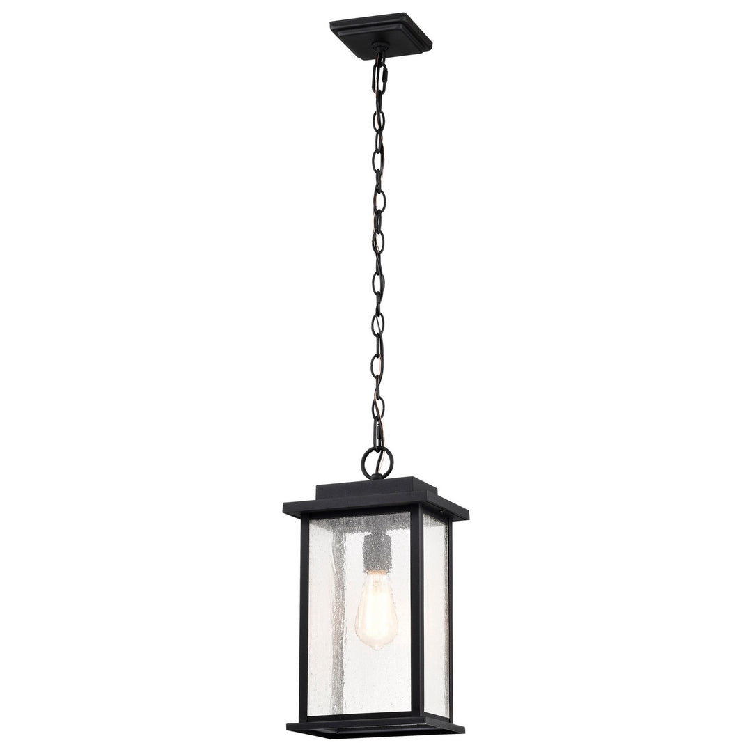 Nuvo Lighting 60-7377 Sullivan One Light Outdoor Hanging Lantern Outdoor Black