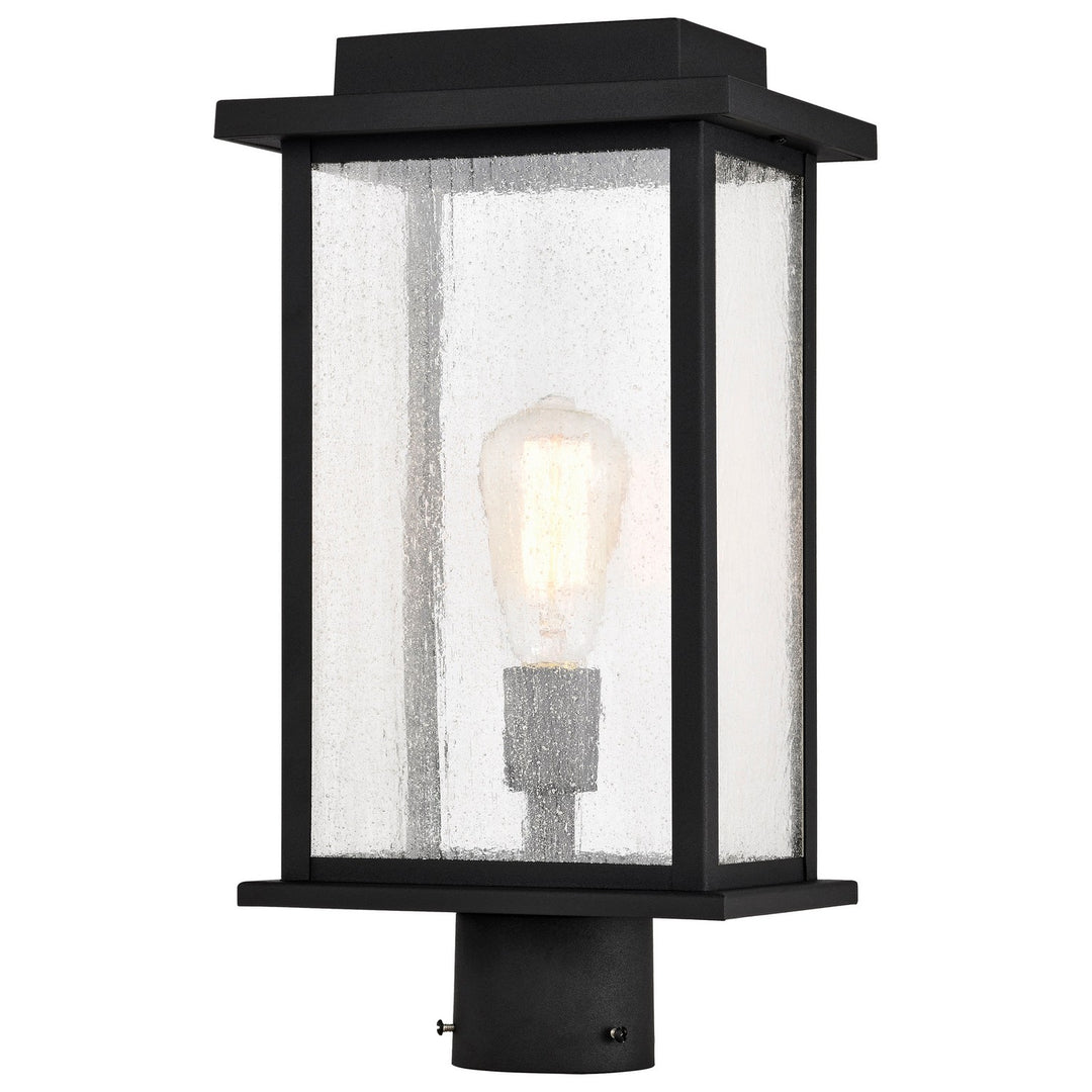 Nuvo Lighting 60-7378 Sullivan One Light Outdoor Post Lantern Outdoor Black