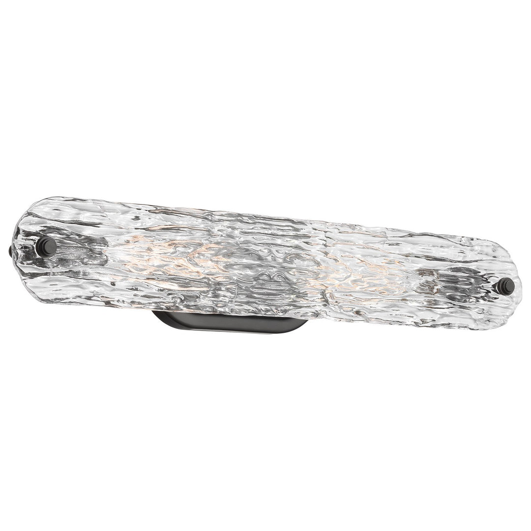 Nuvo Glacier 60-7812 Bath Vanity Light 22 in. wide - Matte Black