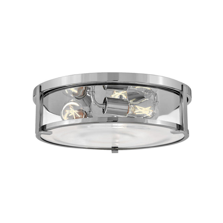 Hinkley Lowell 3243CM-CL Ceiling Light - Chrome with Clear glass