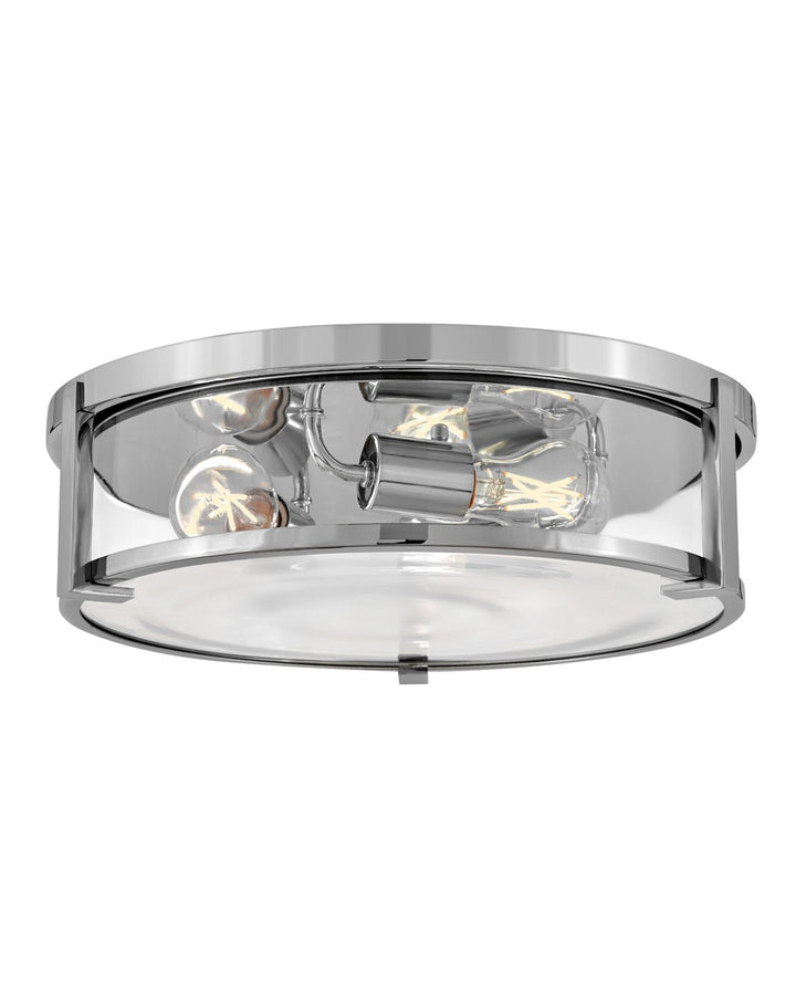 Hinkley Lowell 3243CM-CL Ceiling Light - Chrome with Clear glass