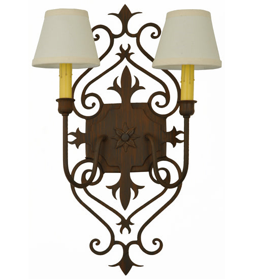 Meyda Tiffany Louisa 134881 Wall Light - Rust