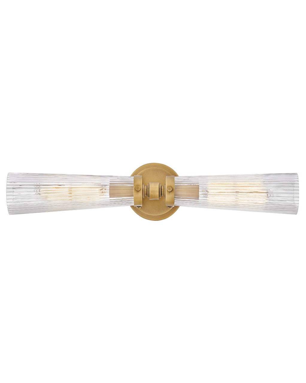 Hinkley Jude 50092HB Bath Vanity Light 24 in. wide - Heritage Brass