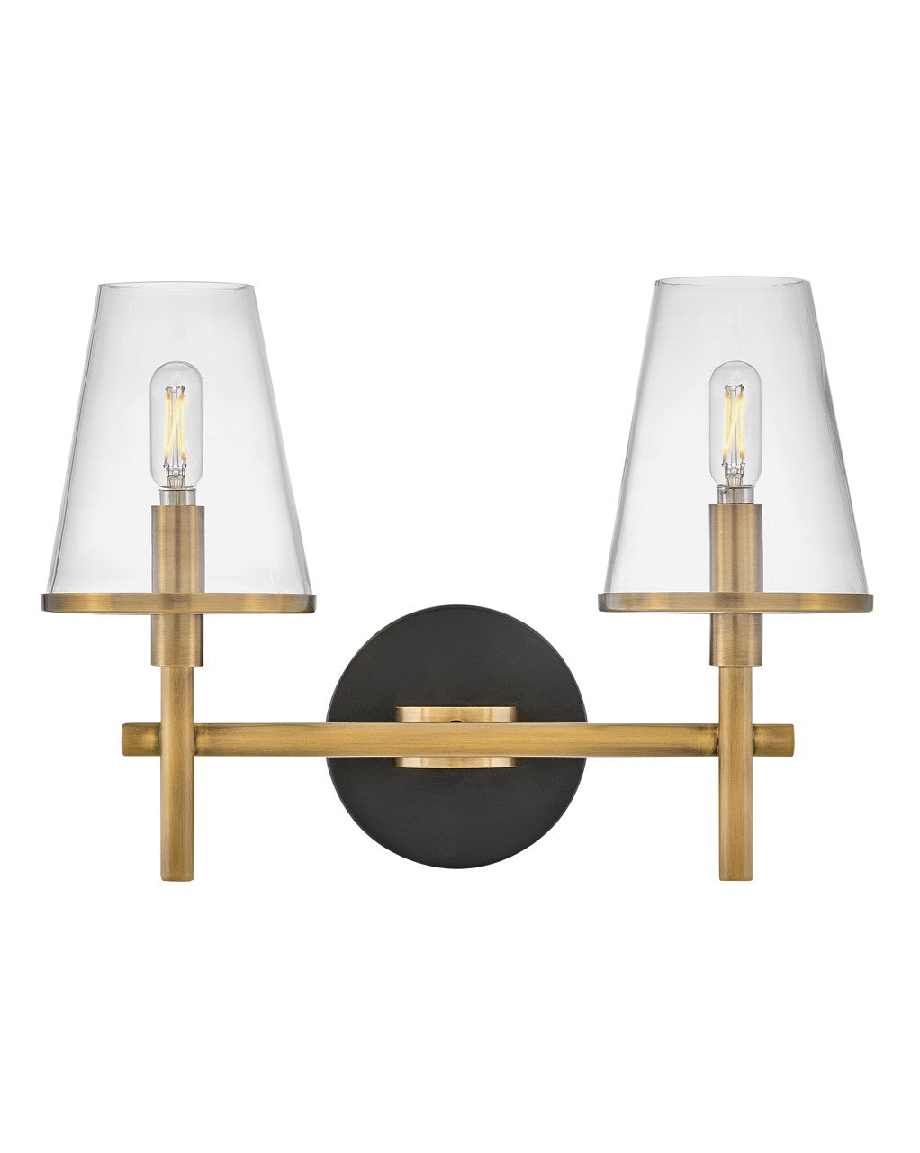 Hinkley Marten 51082HB Bath Vanity Light 15 in. wide - Heritage Brass