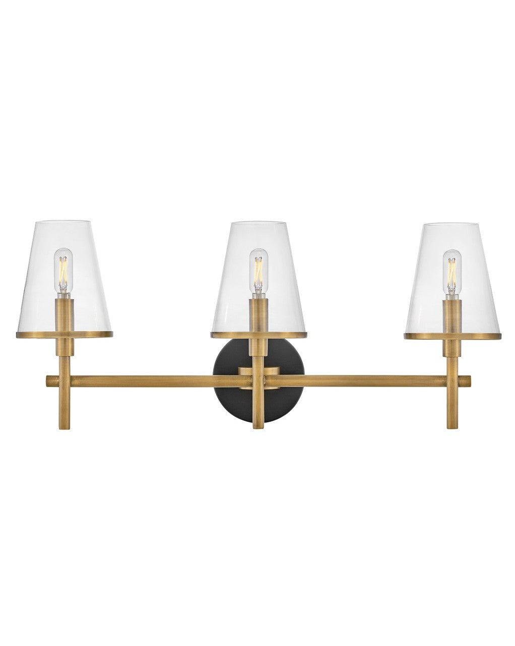 Hinkley Marten 51083HB Bath Vanity Light 25 in. wide - Heritage Brass