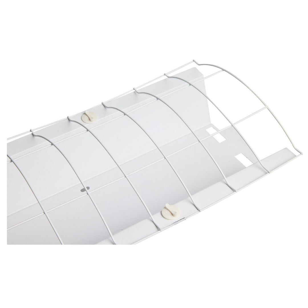 Nuvo Lighting 65-916  2' Cambered Protective Cage Decor Pewter, Nickel, Silver