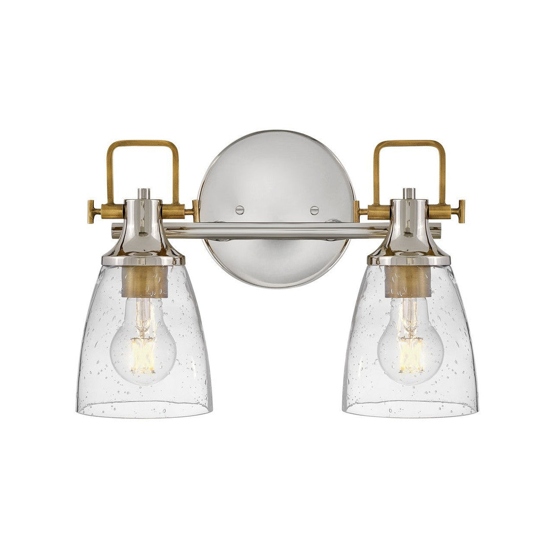 Hinkley Easton 51272PN Bath Vanity Light 15 in. wide - Polished Nickel