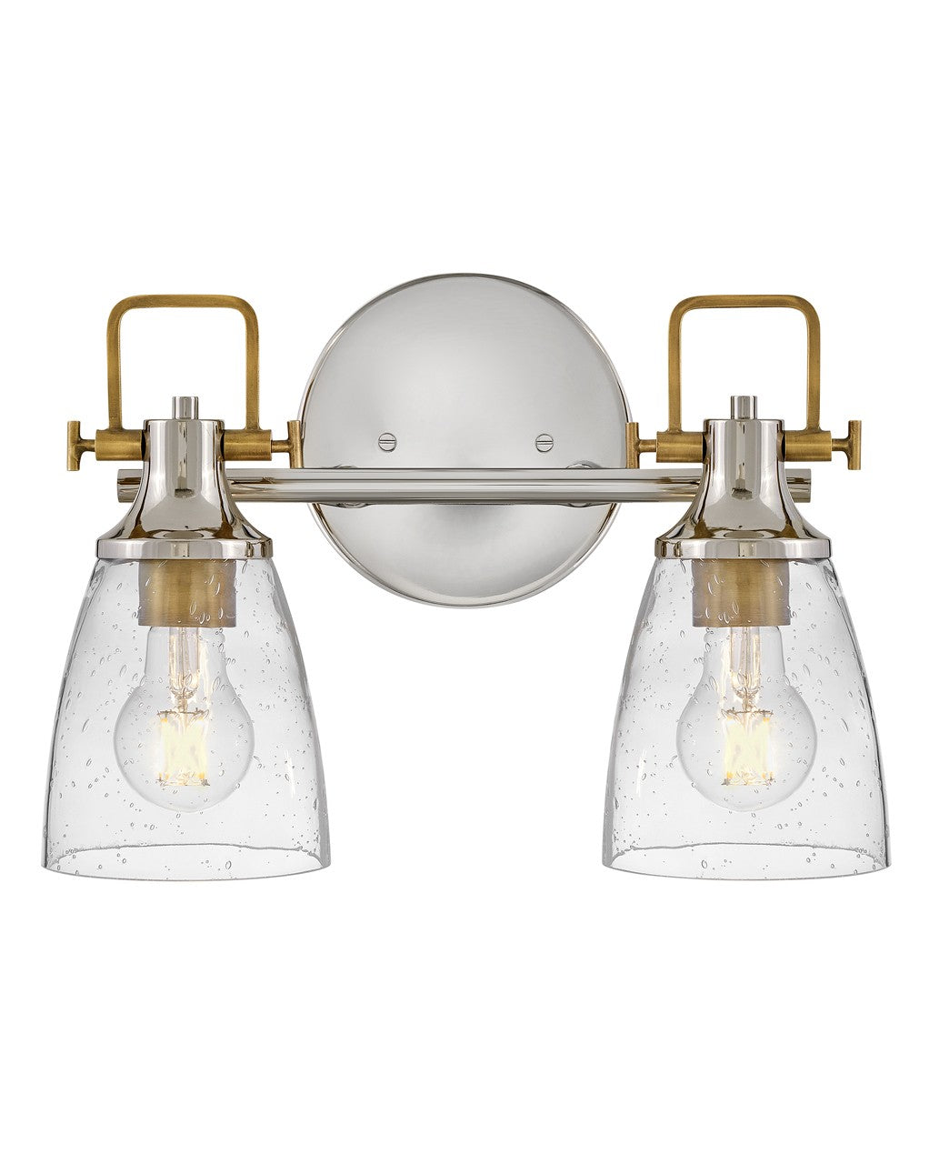 Hinkley Easton 51272PN Bath Vanity Light 15 in. wide - Polished Nickel