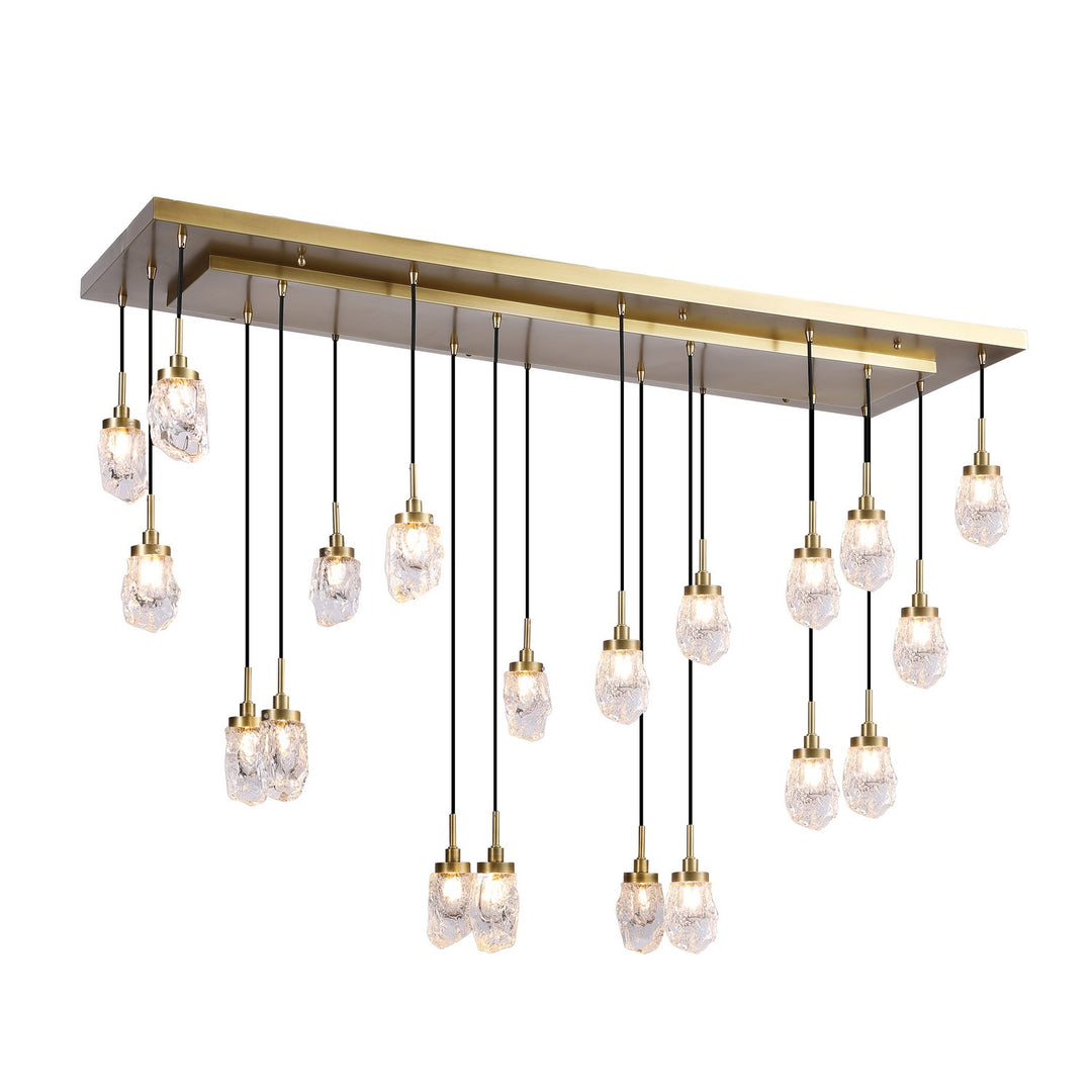 Kanova & Co. Avola KCH1106L-20BS Pendant Light - Burnished Brass