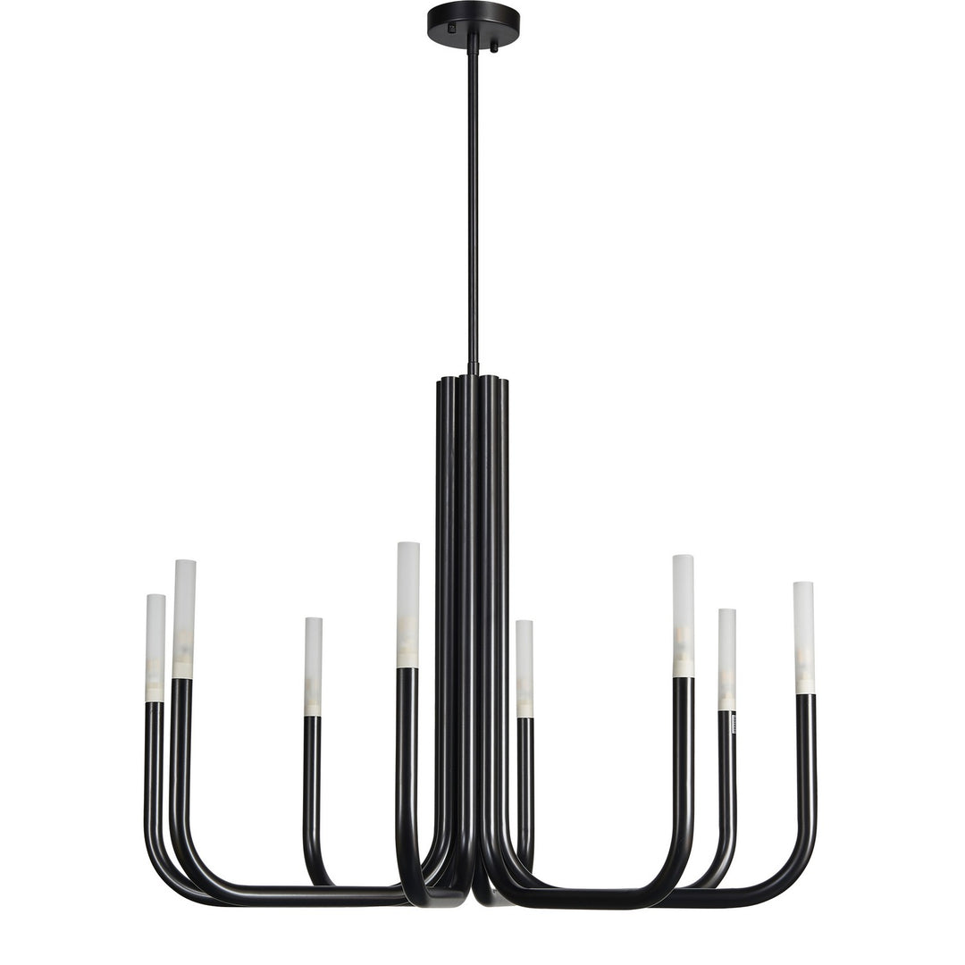 Kanova & Co. Tamara KCH3101-8BK Chandelier Light - Matte Black