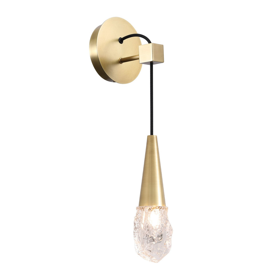 Kanova & Co. Ayla KWS3104-1BS Wall Light - Burnished Brass