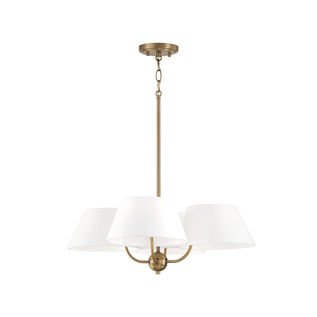 Capital Welsley 450441AD Chandelier Light - Aged Brass