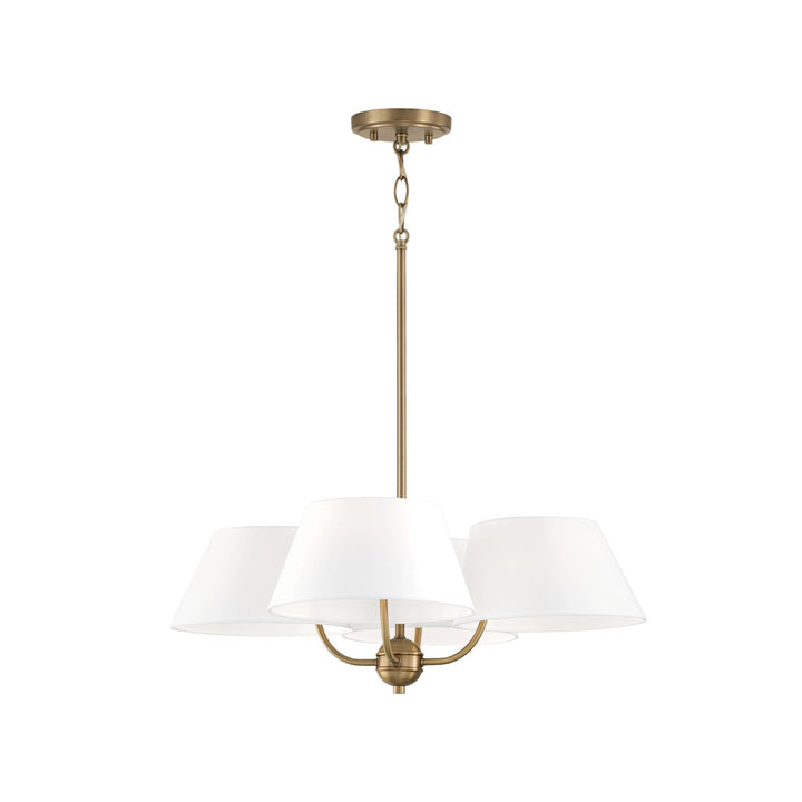 Capital Welsley 450441AD Chandelier Light - Aged Brass