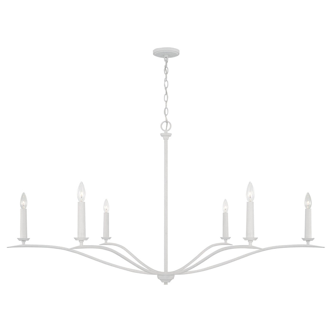 Capital Grady 450661XW Chandelier Light - Textured White