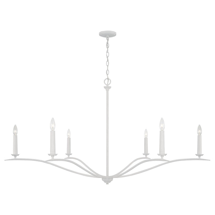 Capital Grady 450661XW Chandelier Light - Textured White