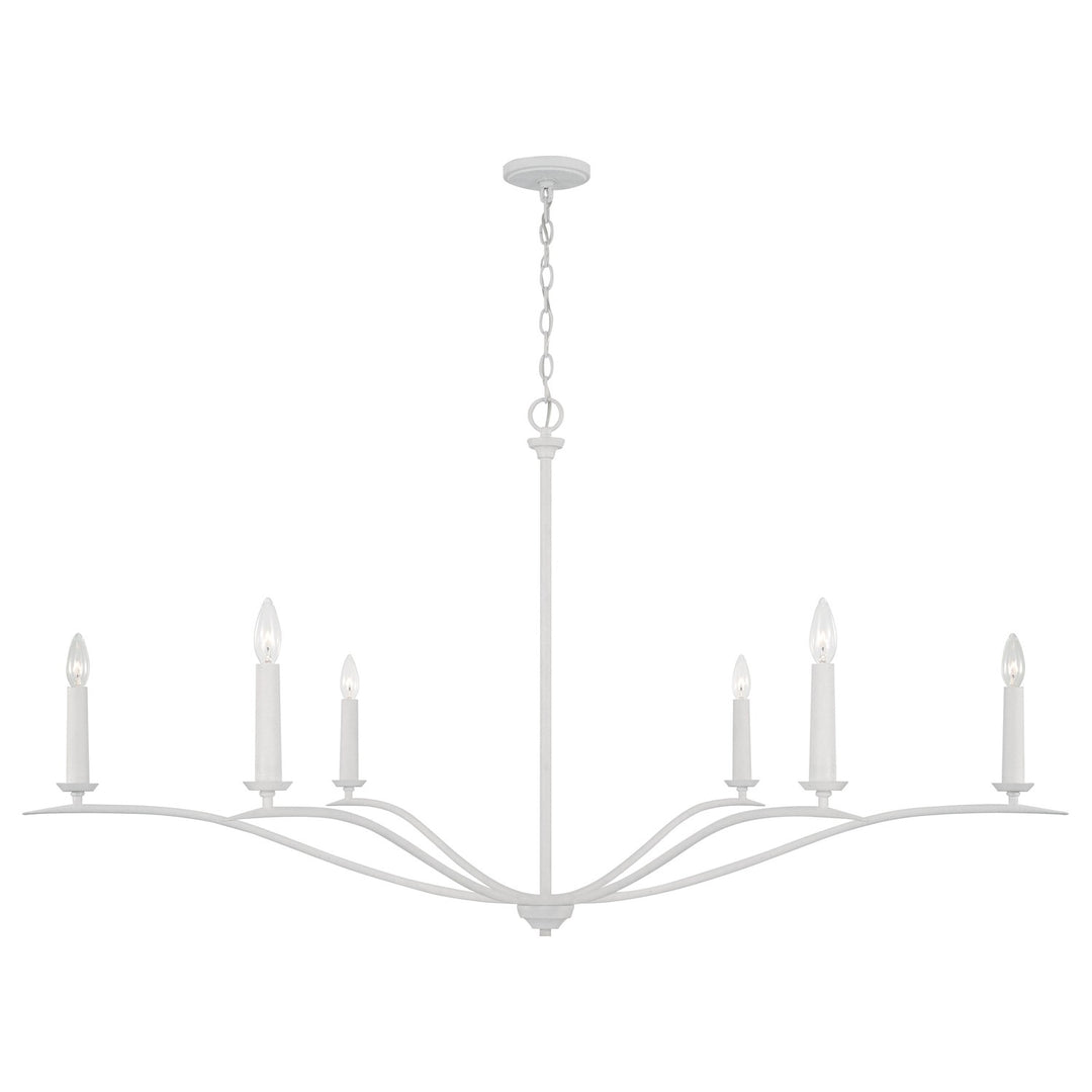 Capital Grady 450661XW Chandelier Light - Textured White