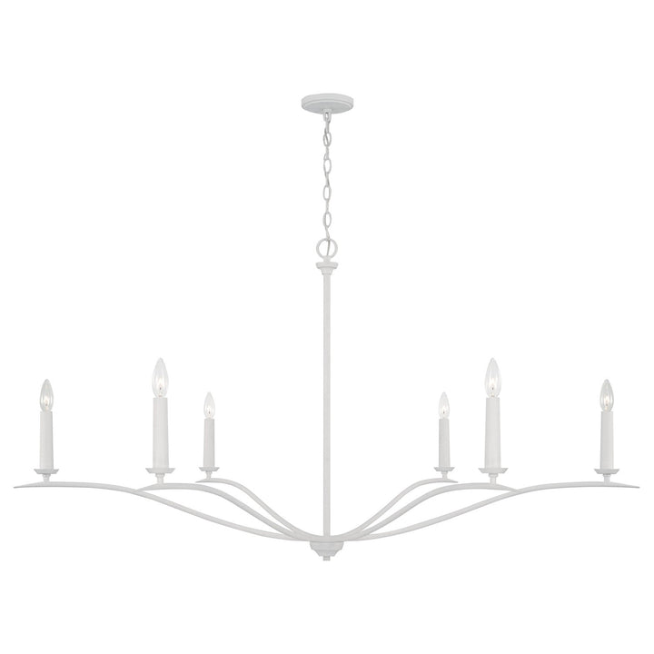 Capital Grady 450661XW Chandelier Light - Textured White