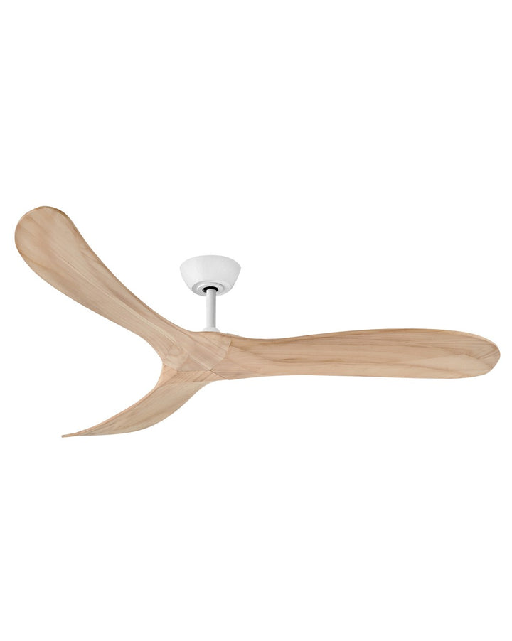 Hinkley Swell 903860FMW-NDD Ceiling Fan 60 - Matte White, Natural/