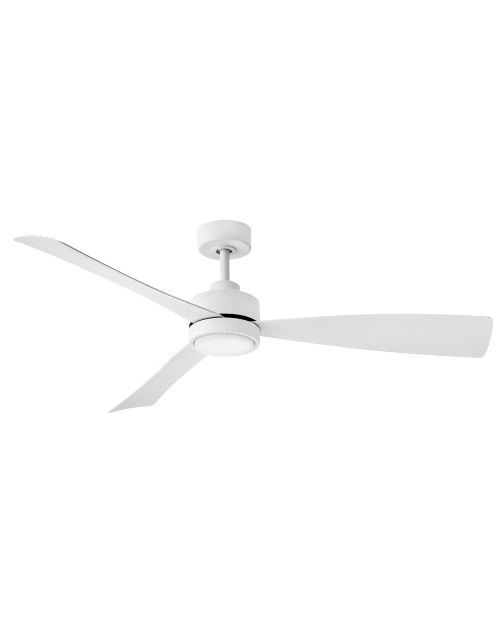 Hinkley Iver 905756FMW-LWD Ceiling Fan 56 - Matte White, Matte White/