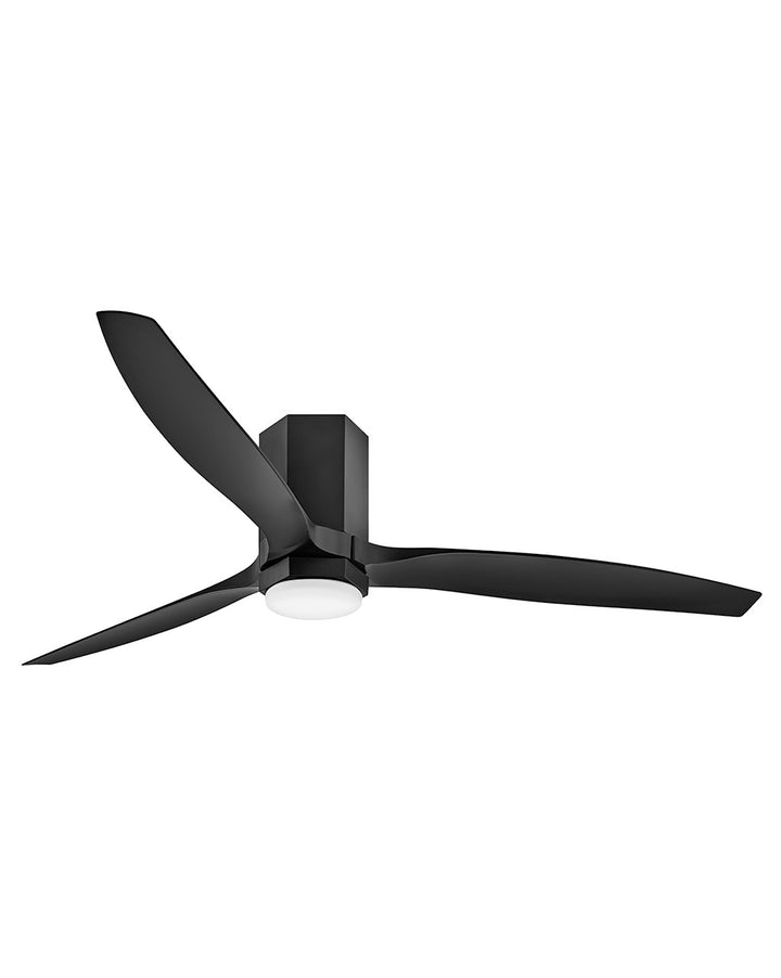 Hinkley Facet 905860FMB-LDD Ceiling Fan 60 - Matte Black, Matte Black/