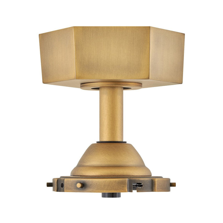 Hinkley Facet 99058FHB Ceiling Fan - Heritage Brass