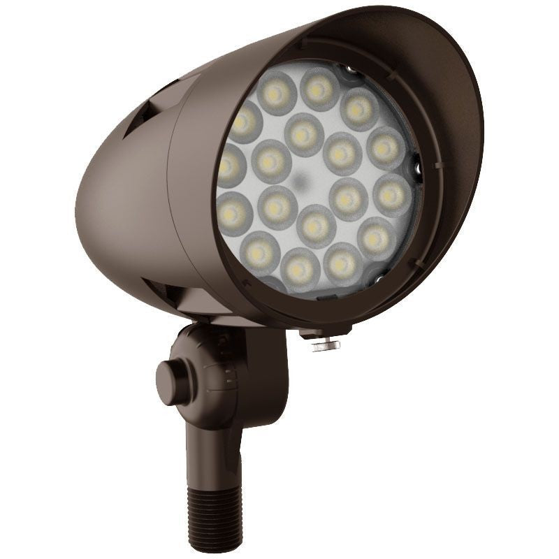 Westgate Lighting FLDX-MD-10-30W-50K-BR  Bullet Landscape Light Bronze / Dark