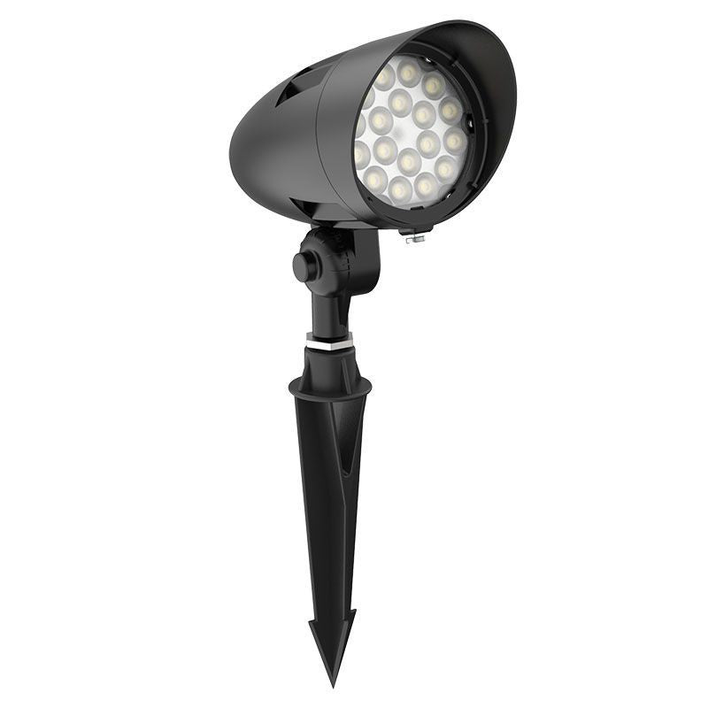 Westgate Lighting FLVX-MD-24W-30K-BK  Bullet Landscape Light Black