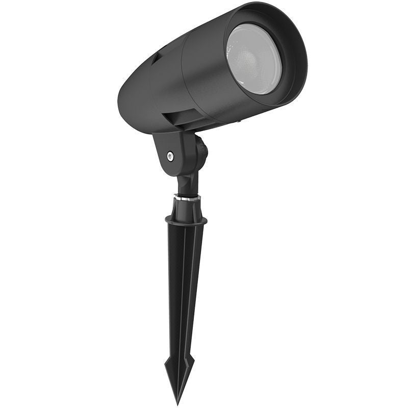 Westgate Lighting FLVXPRO-MD-10-30W-MCTPB-BK  Bullet Landscape Light Black