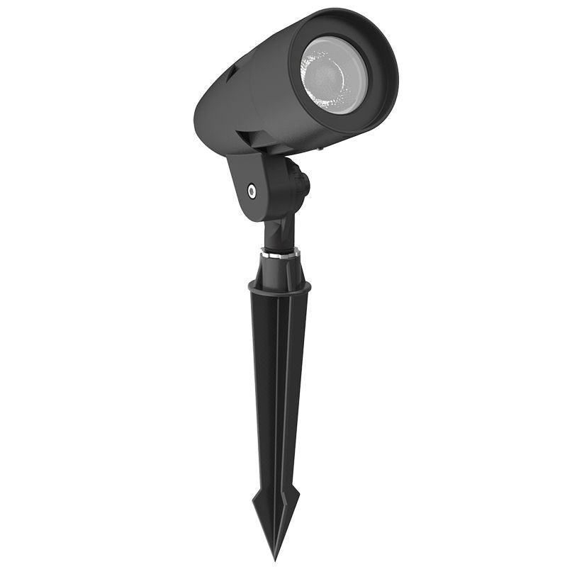 Westgate Lighting FLVXPRO-SM-6-12W-MCTPB-BK  Bullet Landscape Light Black