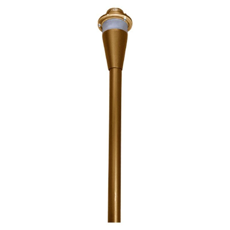 Westgate Lighting AA-STEM-15-RGBW-PB-AZ  Path Light Stem Landscape Light Brass - Antique