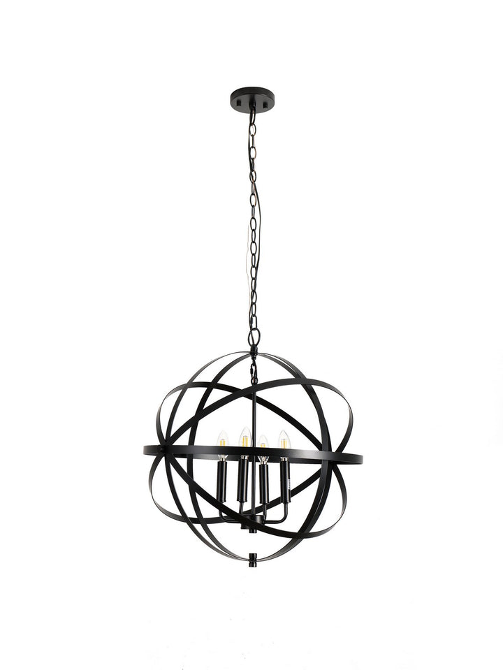 Revolution Sphere SH224BK-2 Chandelier Light - Black