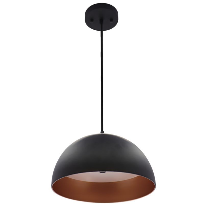 Westgate LCFD-20-MCT5-BG Pendant Light - Black With Gold Inside