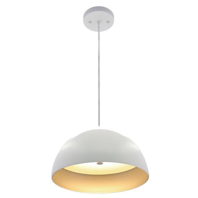 Westgate LCFD-20-MCT5-WS Pendant Light - White With Silver Inside