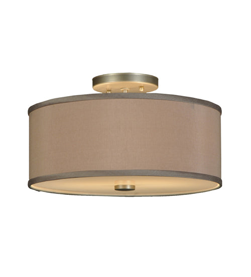 Meyda Tiffany Cilindro 135047 Ceiling Light - Nickel